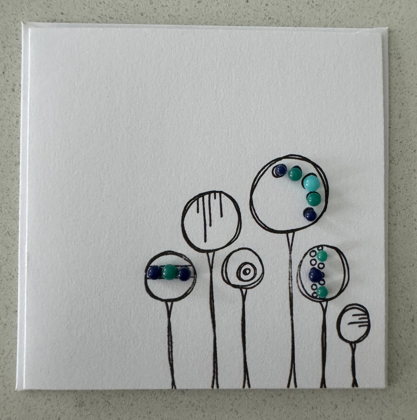 Navy, Jade & Aqua Modern