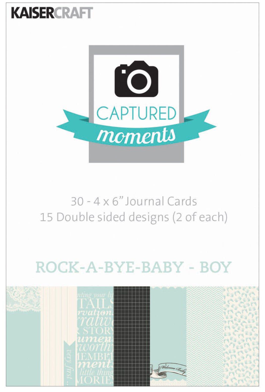 Kaisercraft Captured Moments - Rock-A-Bye