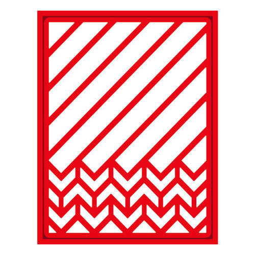 Spellbinders - Trendy Collection - Shapeabilities Die - Diagonal Chevron - sugar and spice crafts