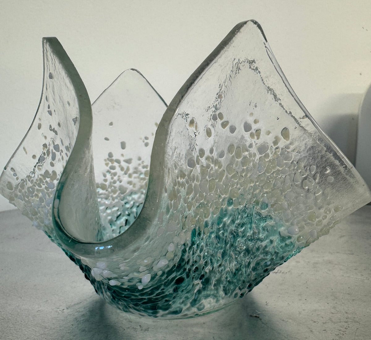Tealight/Trinket Holder Light Ocean Large