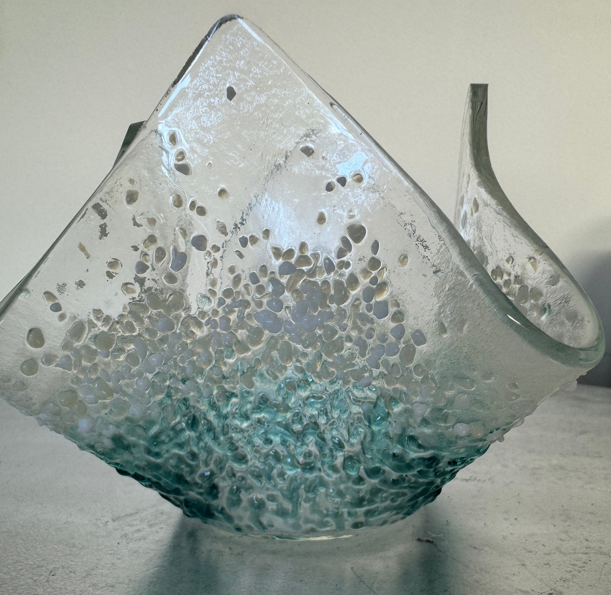 Tealight/Trinket Holder Light Ocean Large