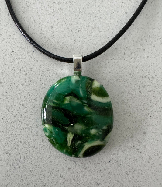 Shimmering Emerald and Greens