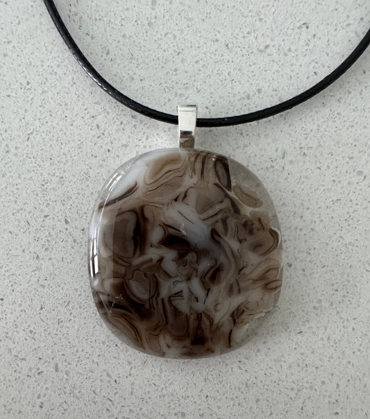 Cream and Brown Swirls