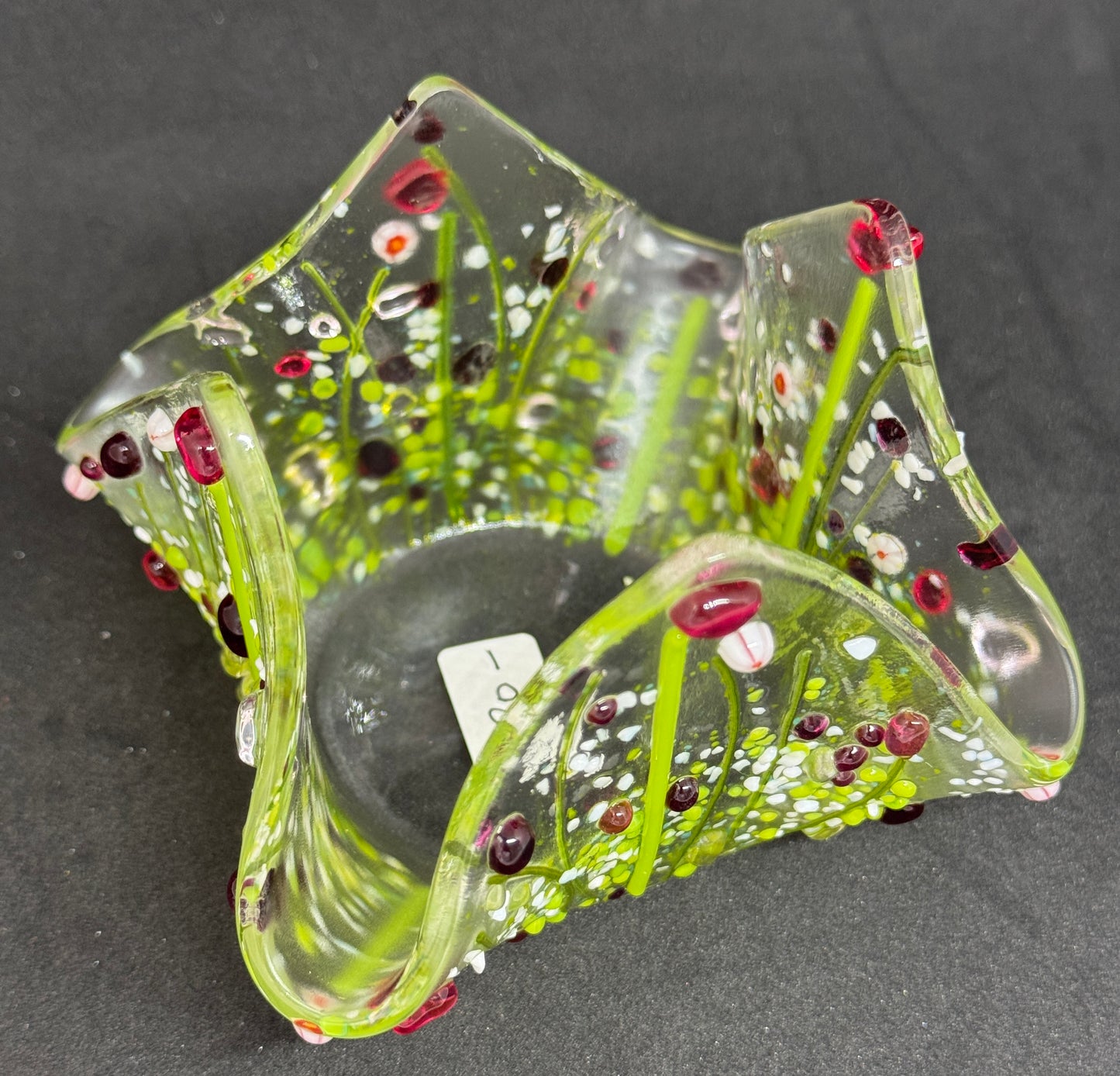 Tealight/Trinket Holder Pink Floral