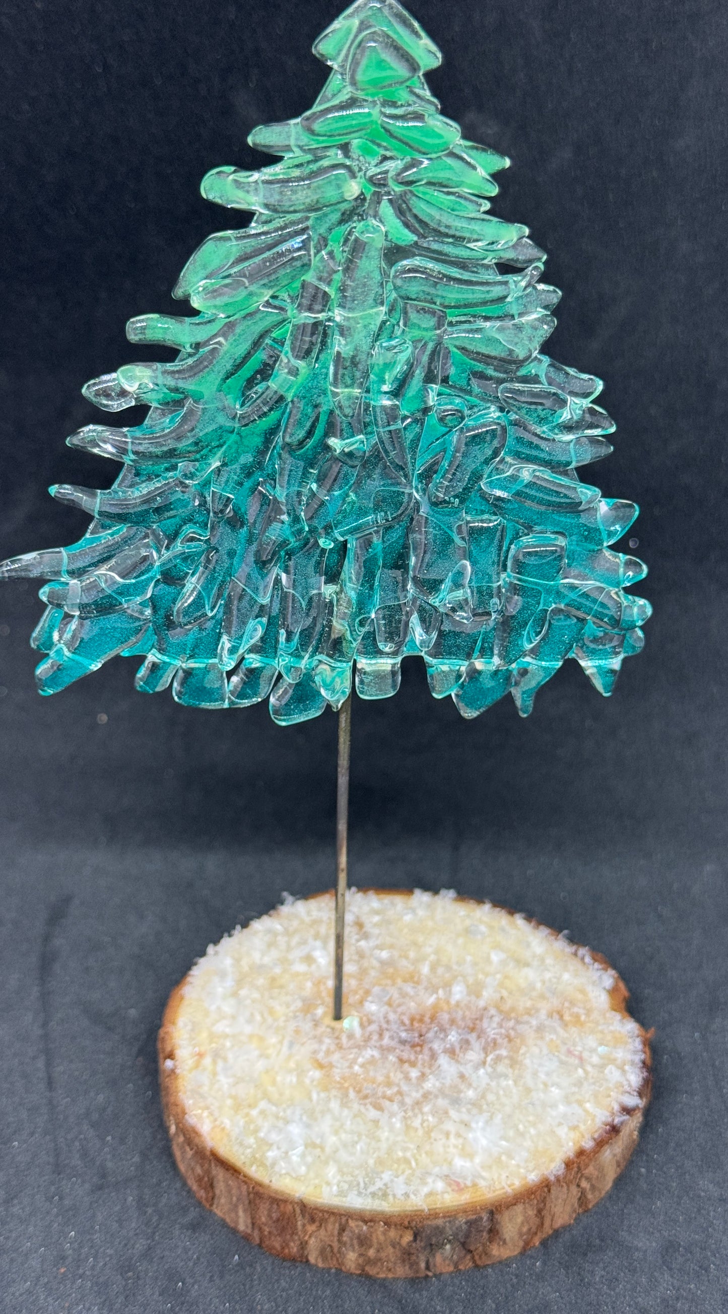 Fused Glass Christmas Trees