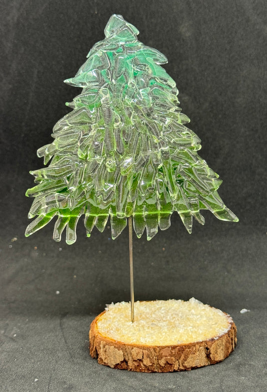 Fused Glass Christmas Trees