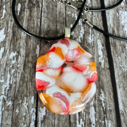 Summertime Layered Glass Pendant