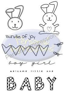 Marion Emberson Designs - Welcome Little One - sugar and spice crafts