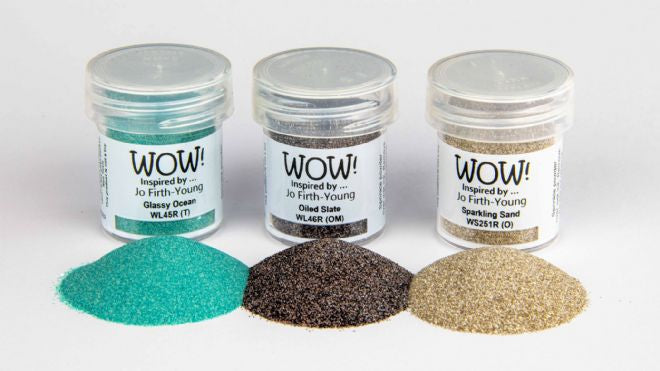 WOW Embossing Powder Trio Dockside