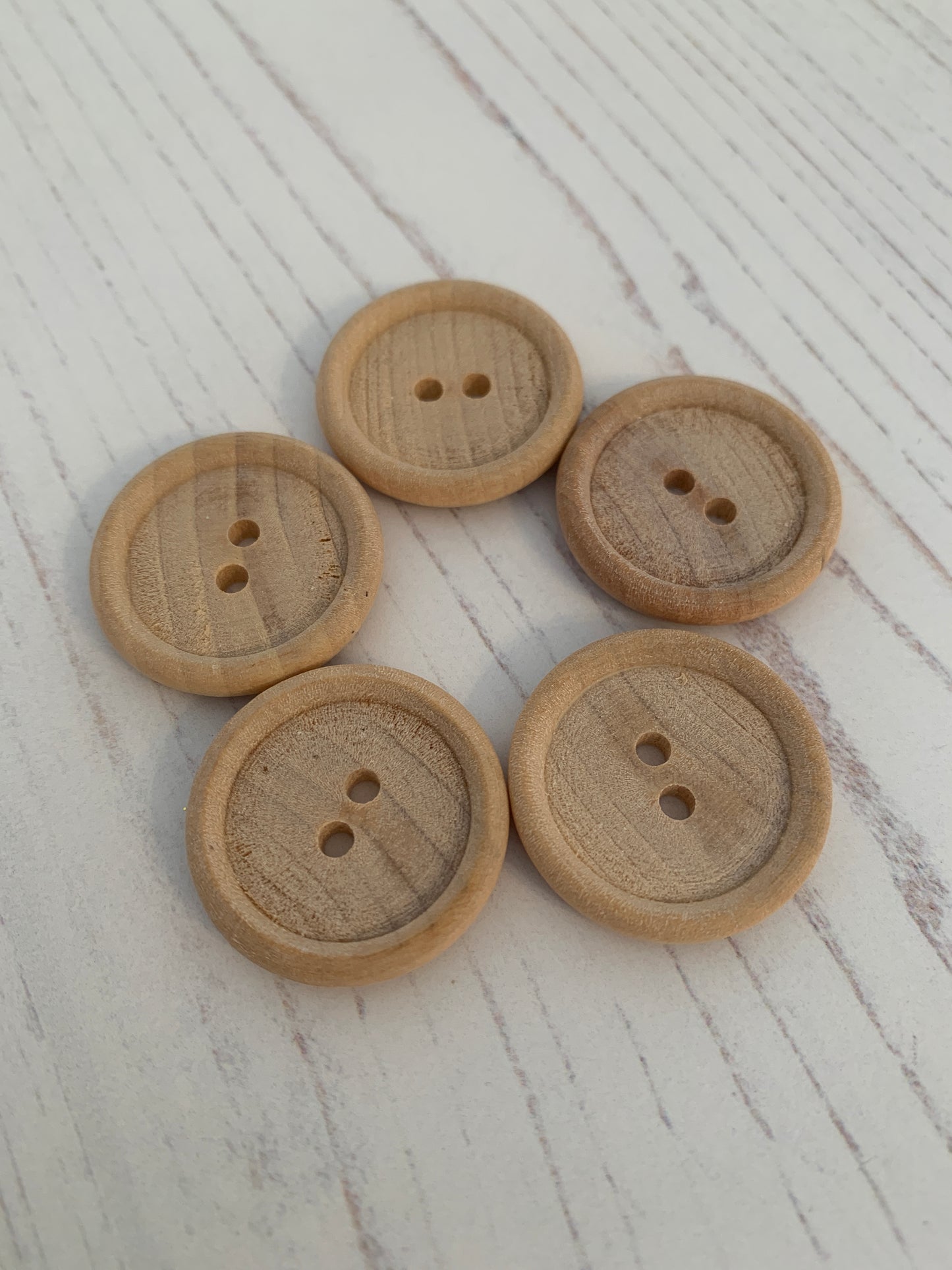 Buttons - Wooden 2.5cm