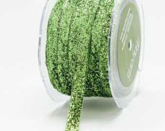 May Arts Velvet Glitter Ribbon - sugar and spice crafts - 3