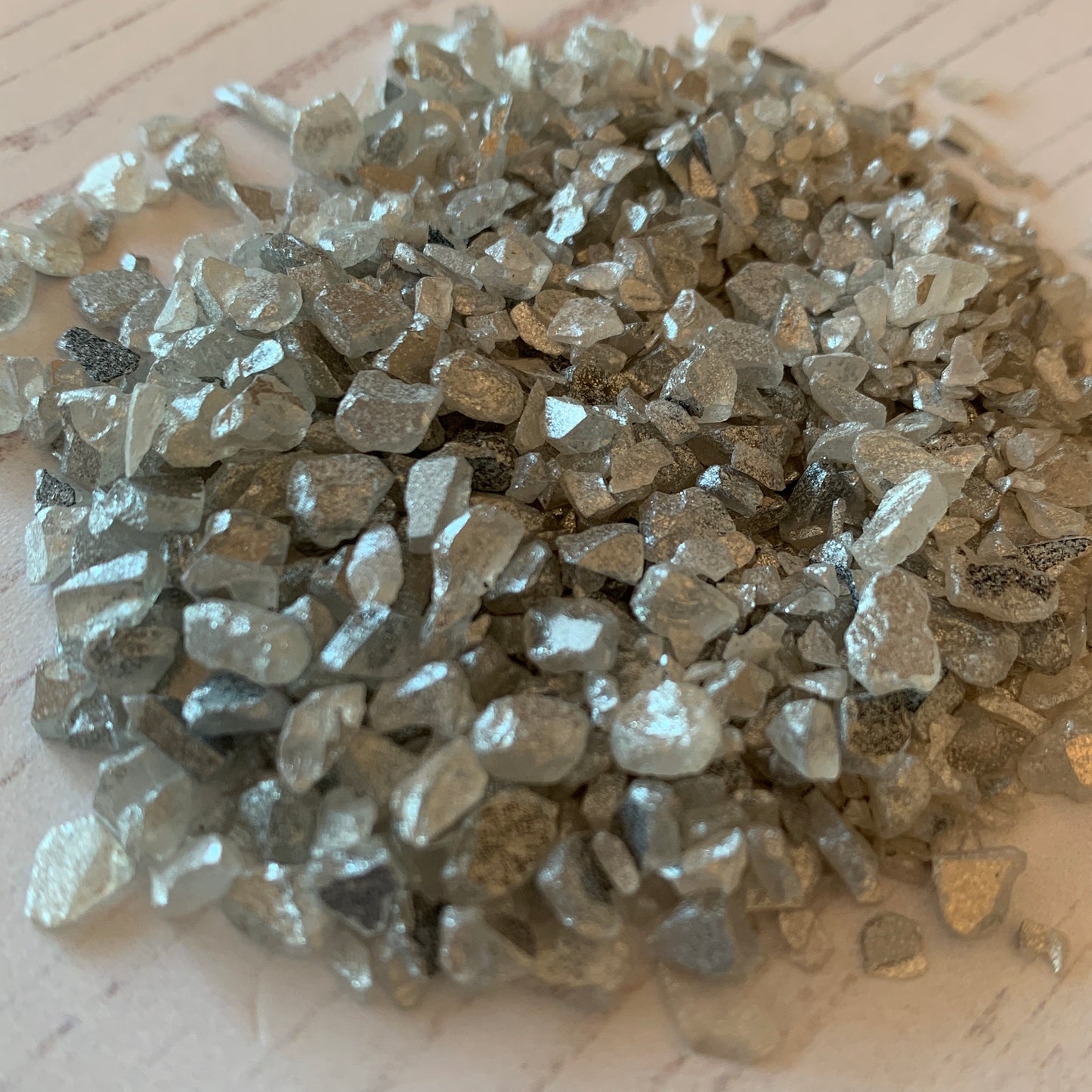 Chunky Crushed Glass