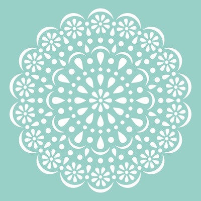 KaiserCraft Template   -  Doily 12x12 - sugar and spice crafts
