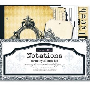 Teresa Collins Notations Memory Album Kit