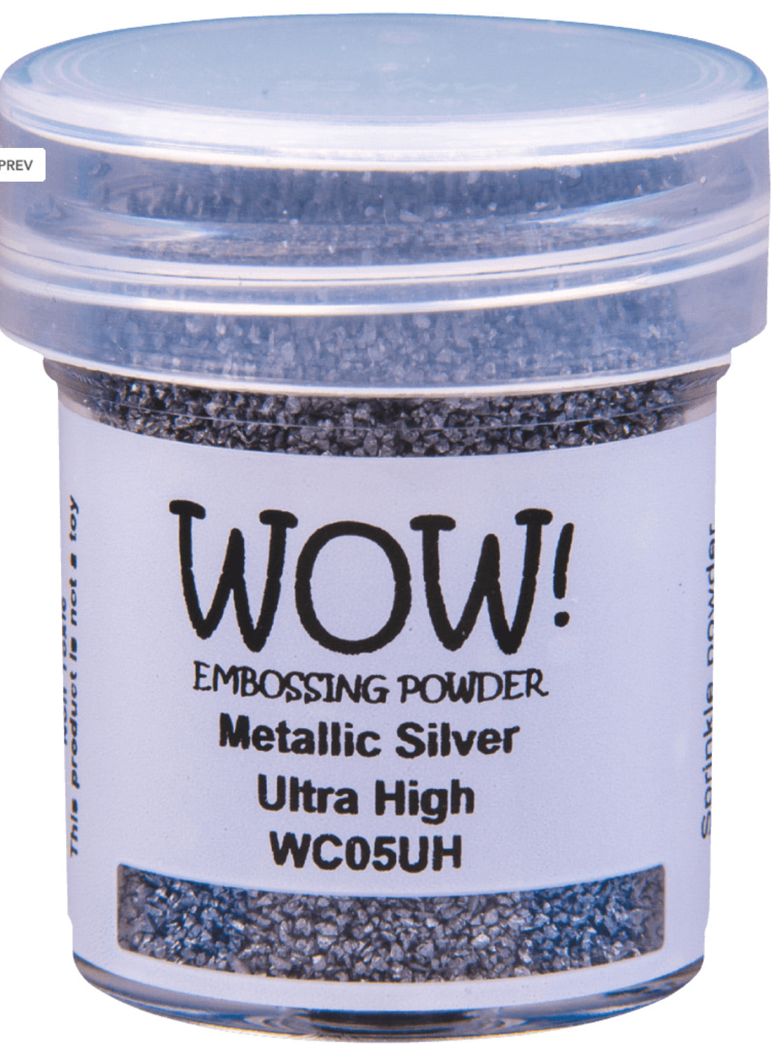 WOW Embossing Powder Silver/Metallics